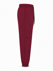 БРЮКИ KZ 1016-BURGUNDY-BLACK