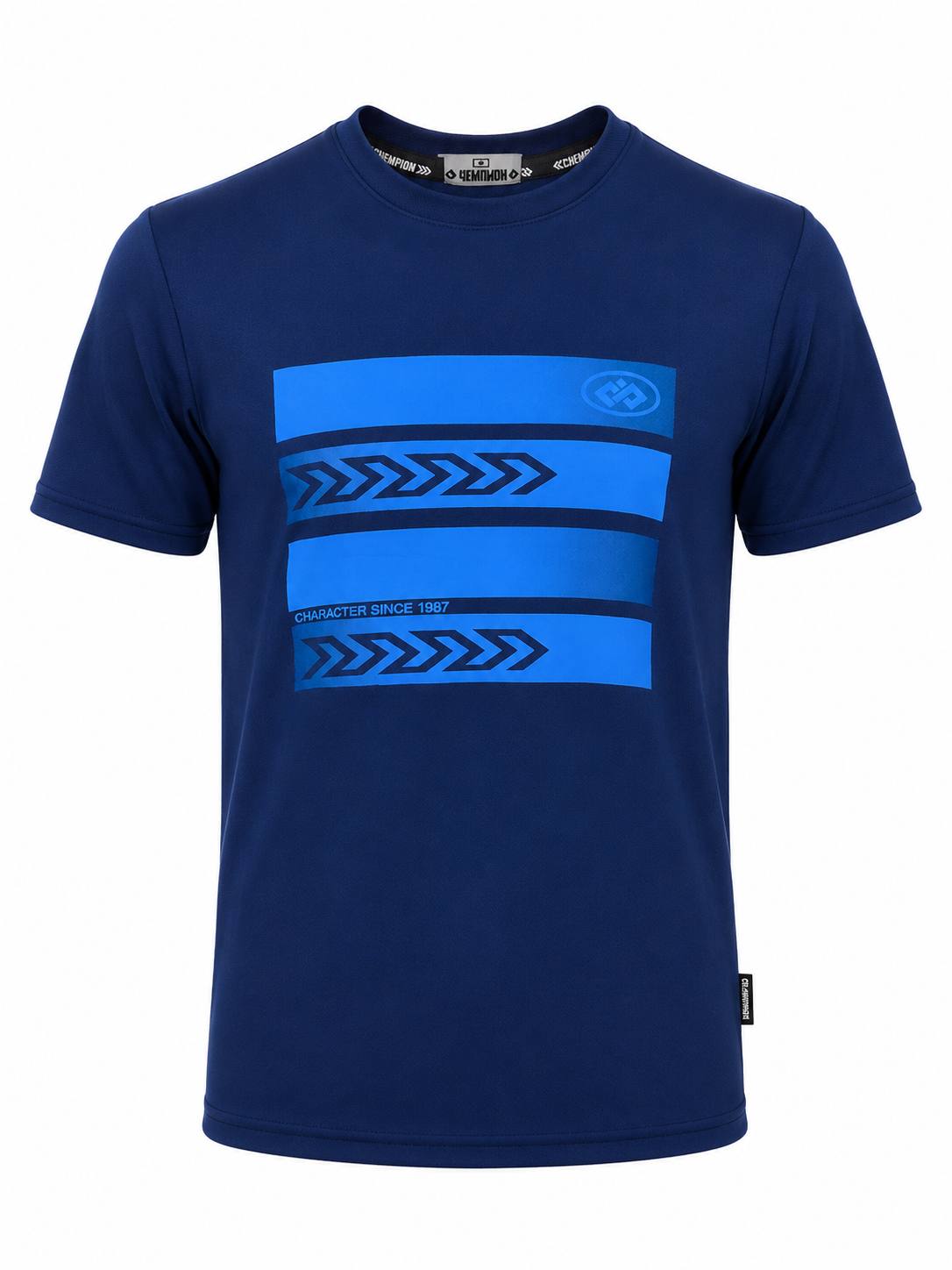 Футболка unisex 0169-09 синий