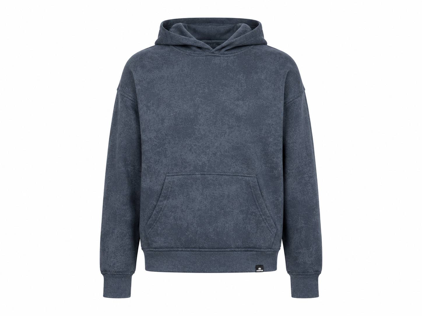 Худи unisex 0297-03 черный