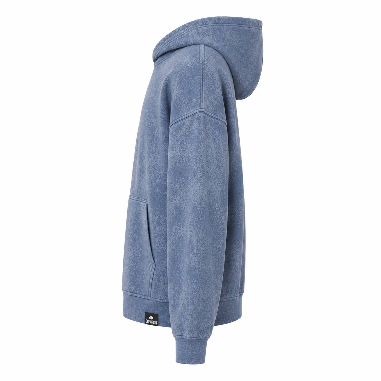 Худи unisex 0297-03 синий