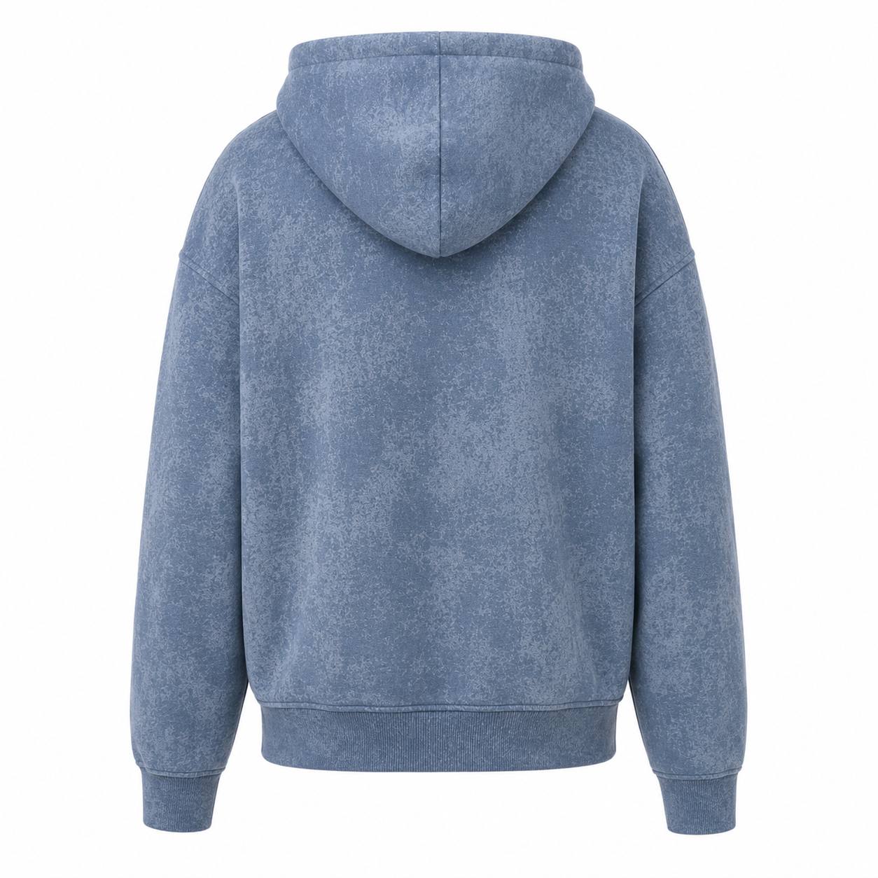 Худи unisex 0297-03 синий