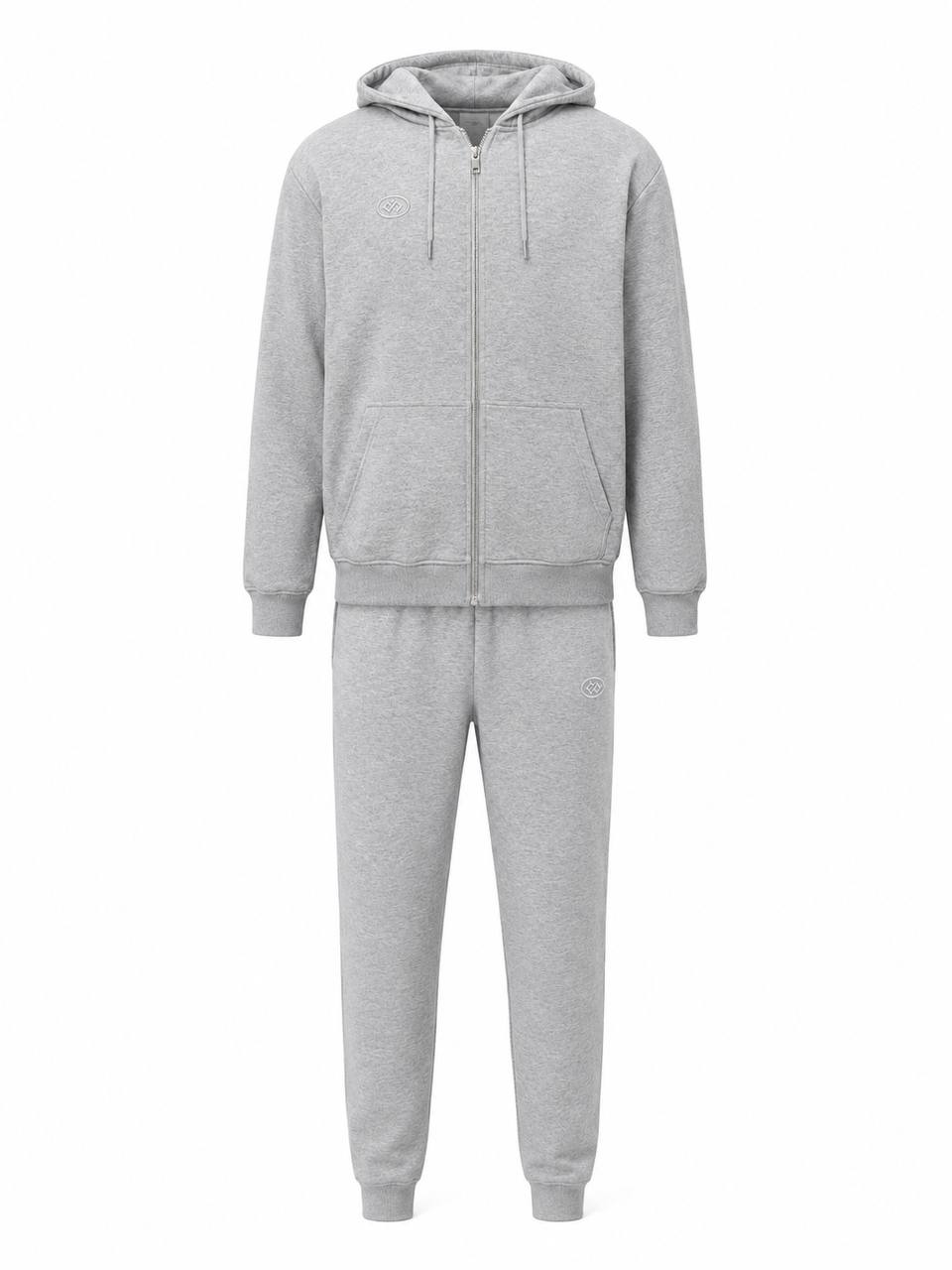 Спортивный костюм unisex 0308-01 SULTAN серый