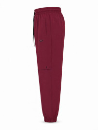 БРЮКИ KZ 1016-BURGUNDY-BLACK