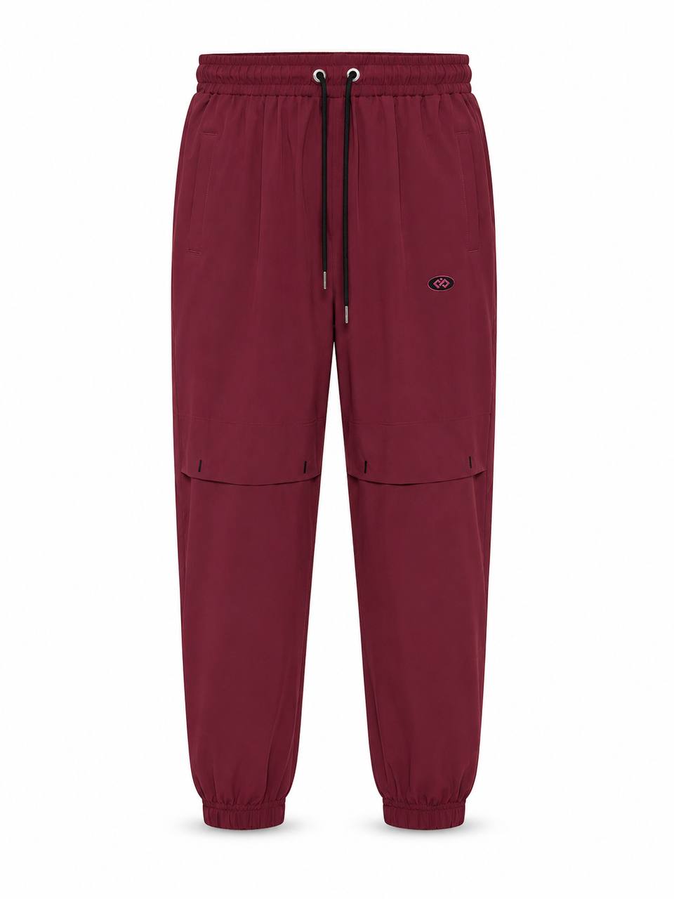 БРЮКИ KZ 1016-BURGUNDY-BLACK